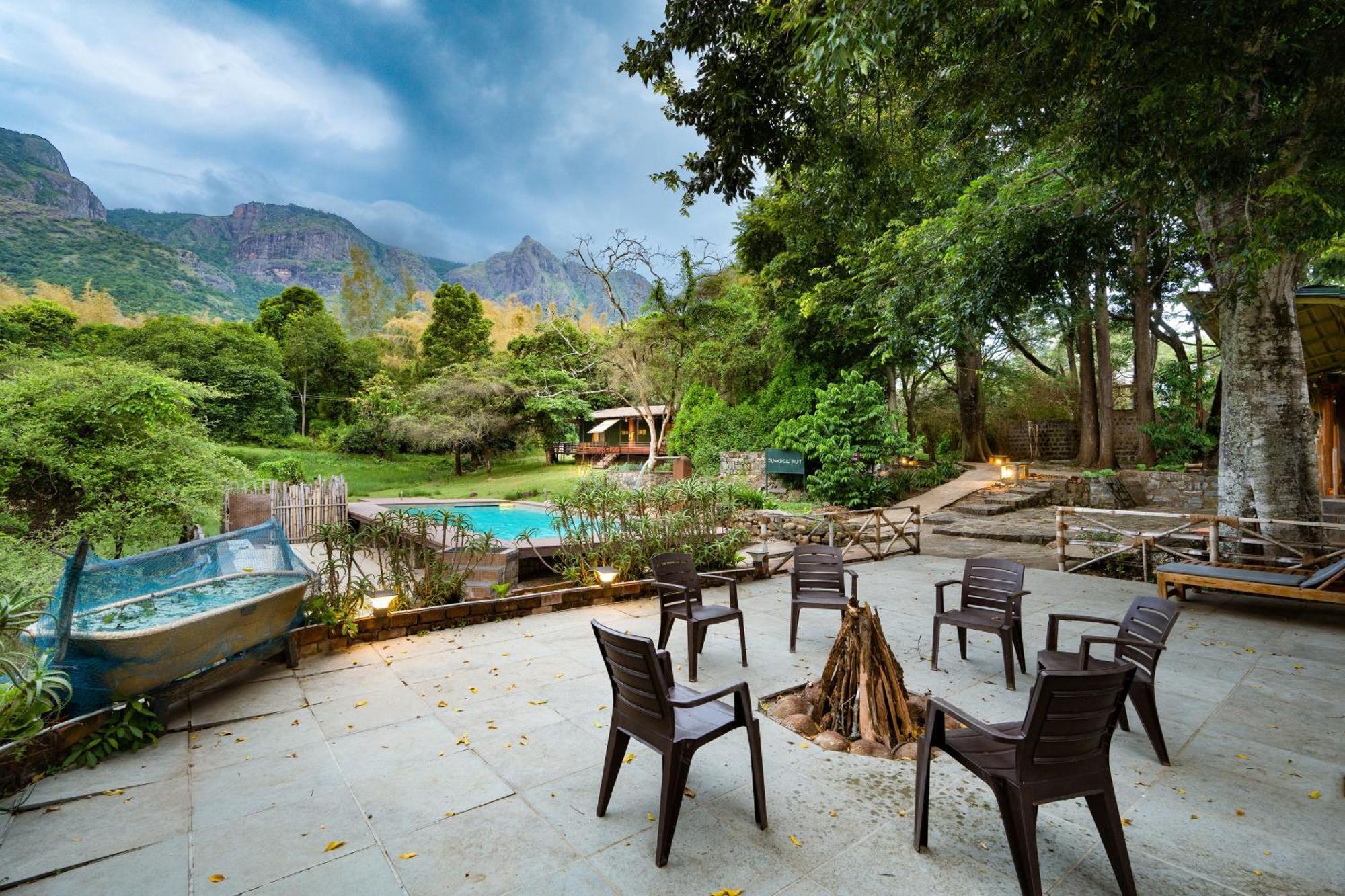 Jungle Hut Hotel มาสินากุดี ภายนอก รูปภาพ